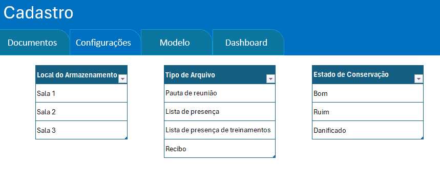 planilha arquivo morto excel 2