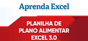 Planilha de Plano Alimentar Excel 3.0