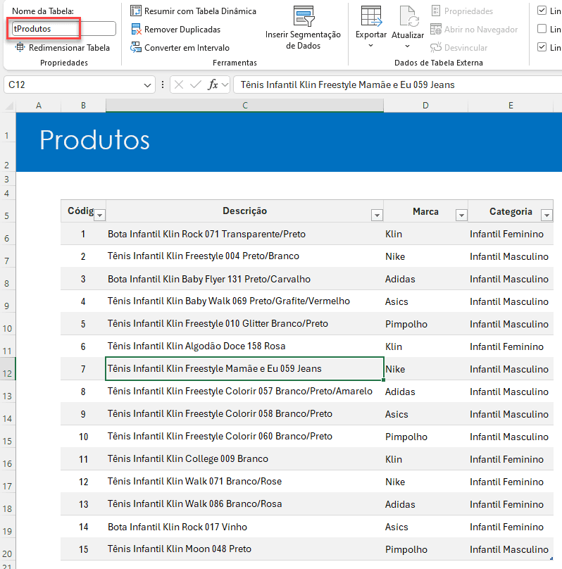 Tabela Dinâmica com Duas ou Mais Tabelas no Excel 1