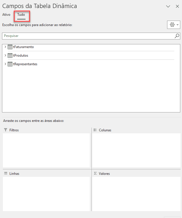 Tabela Dinâmica com Duas ou Mais Tabelas no Excel 3