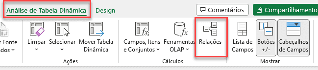 Tabela Dinâmica com Duas ou Mais Tabelas no Excel 4