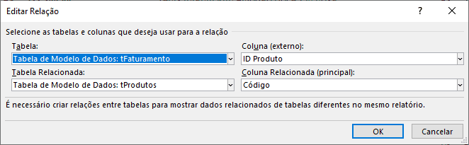 Tabela Dinâmica com Duas ou Mais Tabelas no Excel 5