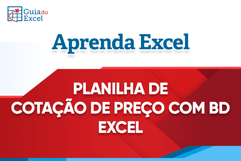 Planilha de Cotação de Preços com Banco de Dados Excel 4