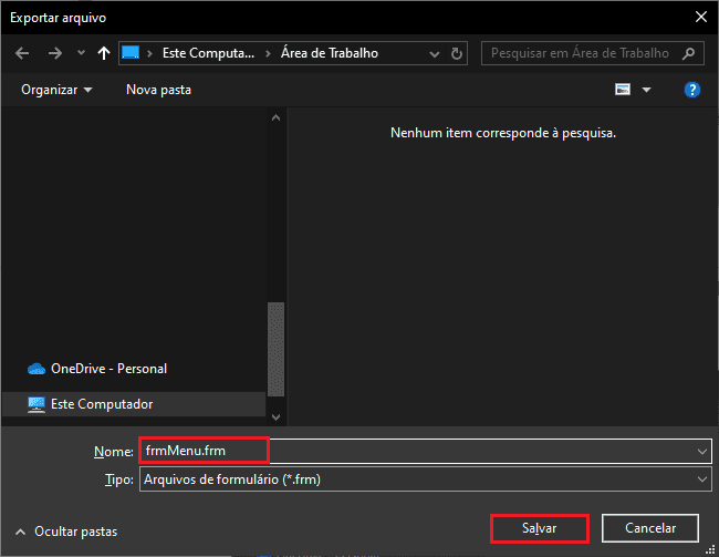 compartilhar formulários vba 4