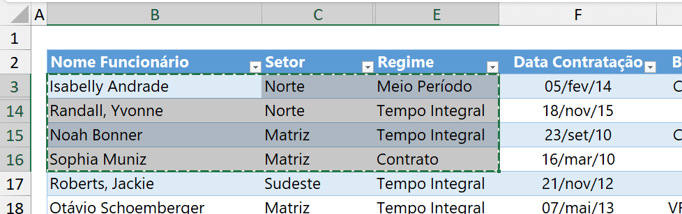 selecionar células visíveis excel 1