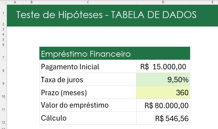 tabela de dados excel 1