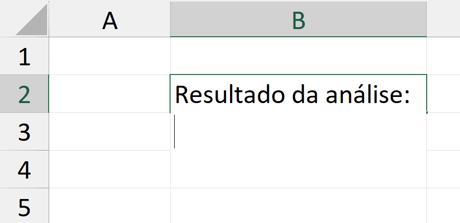 quebra de linha excel 2