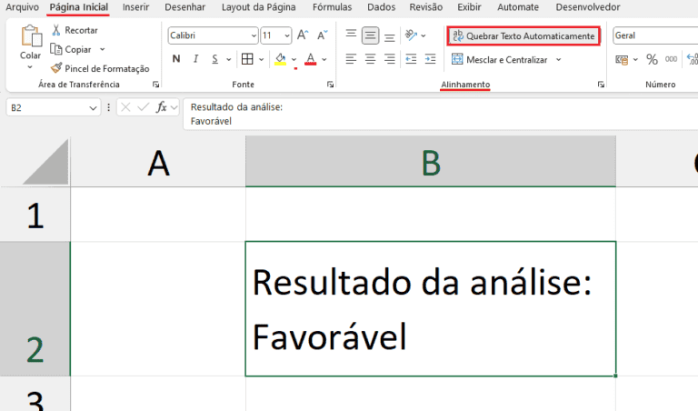 Como Adicionar Quebra de Linha no Excel - Guia do Excel
