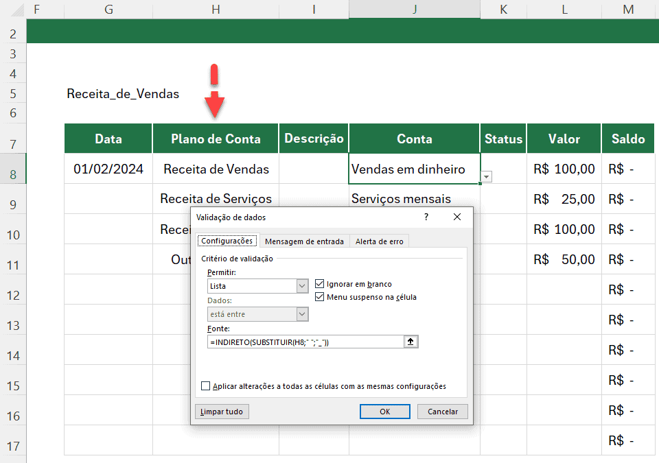 nomes definidos no excel 7