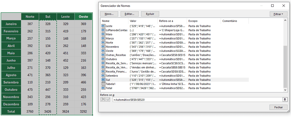 nomes definidos no excel 3