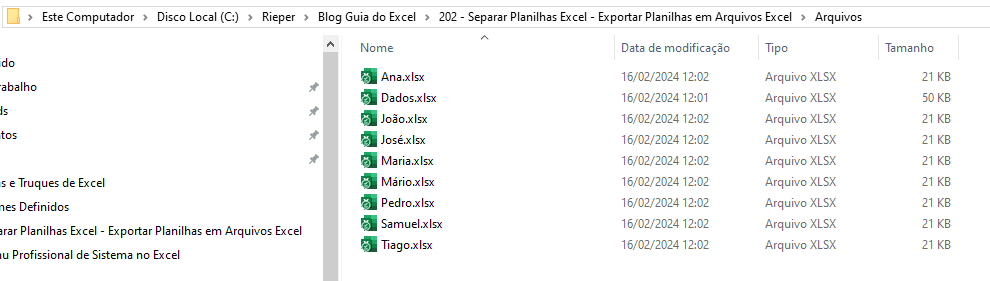 separar planilha em arquivos 2