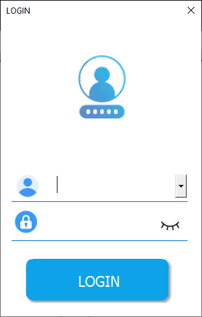 tela de login excel 4