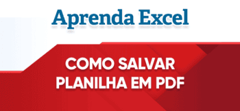 Como Salvar Planilha em PDF