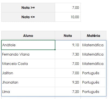 filtro excel 5