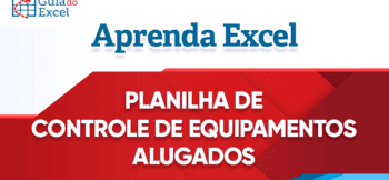 Planilha de controle de equipamentos alugados Excel