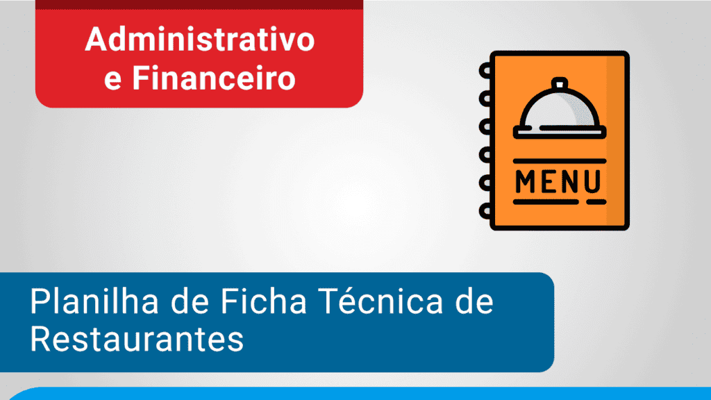 Planilha de ficha tecnica de restaurantes Guia do Excel