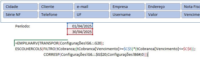 filtrar colunas no excel 3