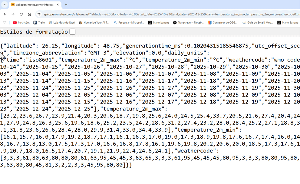 juntar listas em tabelas no excel 1