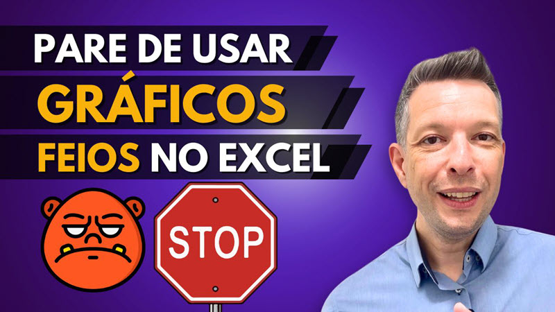 Pare de usar graficos feios no Excel 2
